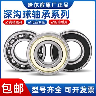 哈尔滨深沟球高速电机轴承6214 6215 6216 6217 6218 6219 ZZ 2RZ