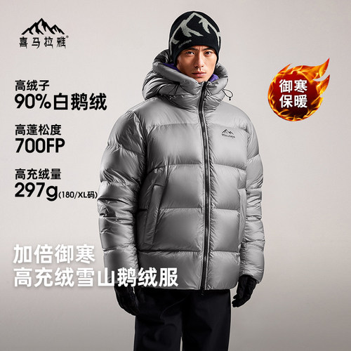 喜马拉雅雨崩800蓬拒水鹅绒服