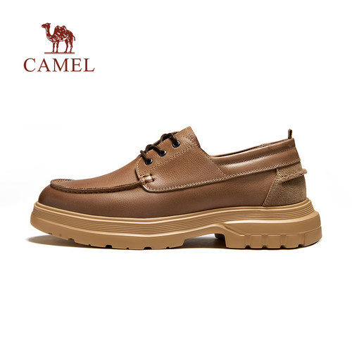 复古摔纹牛皮革鞋面单只轻约340g