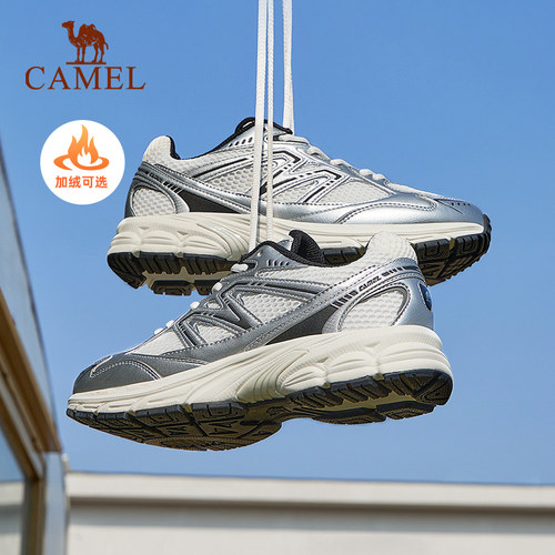 骆驼休闲鞋女子追寻慢跑鞋复古