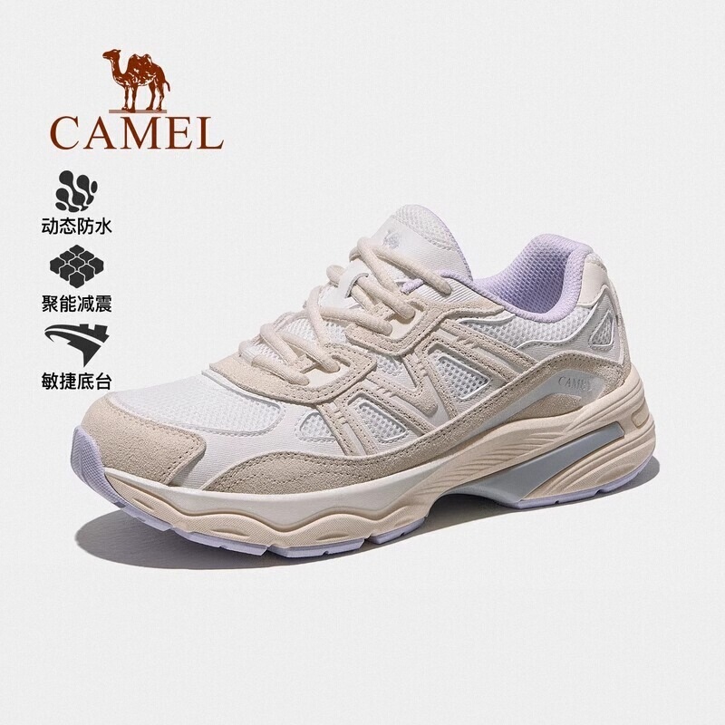骆驼户外登山鞋女厚底耐磨徒步鞋