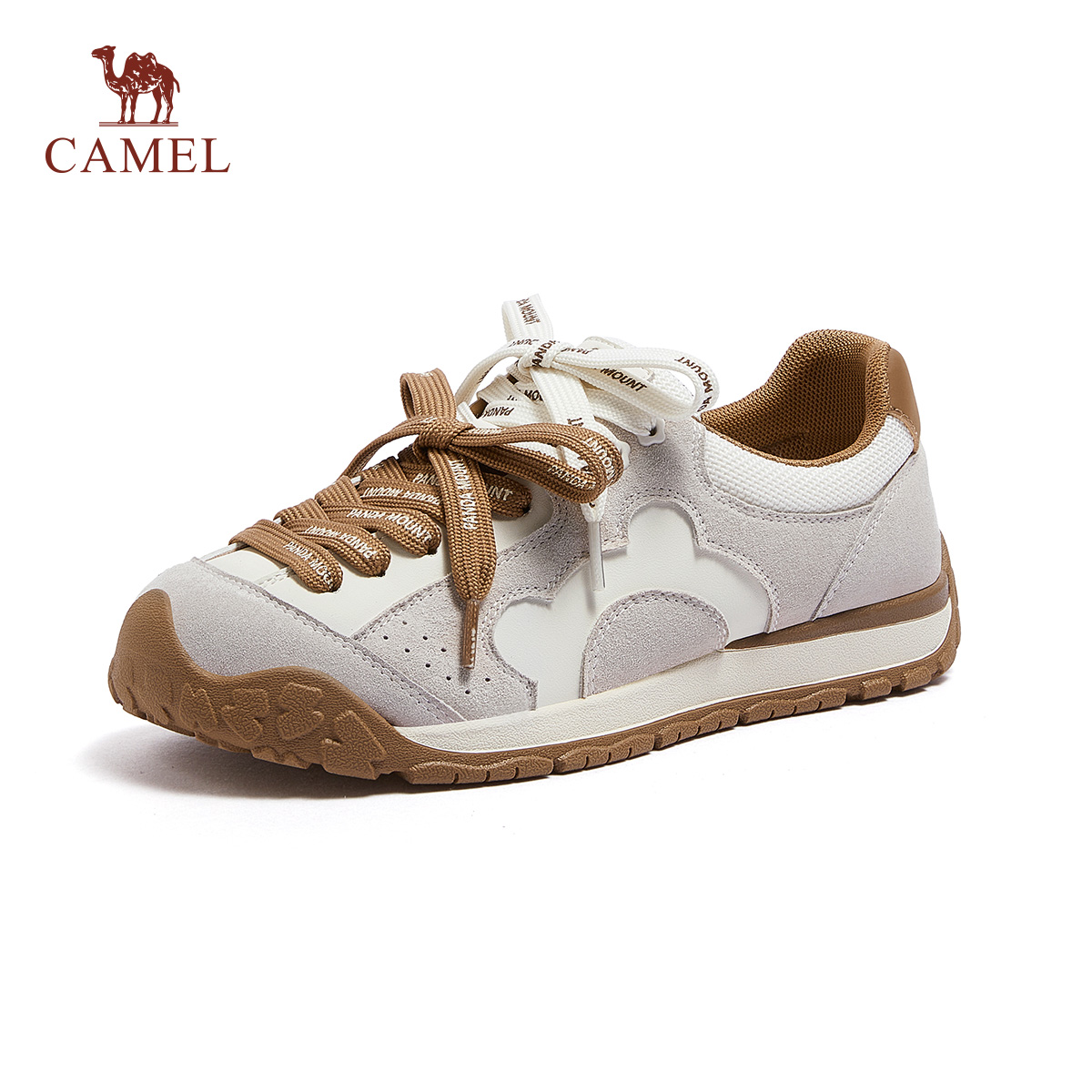 骆驼女鞋时尚潮流德训鞋
