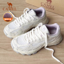 骆驼登山鞋女鞋秋冬加绒运动鞋老爹鞋软底跑鞋漫游慢跑鞋