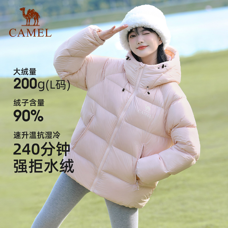 骆驼羽绒服冬季爆款面包服