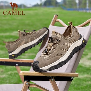 2025冬季 男徒步登山网面休闲鞋 男士 户外鞋 运动鞋 骆驼男鞋