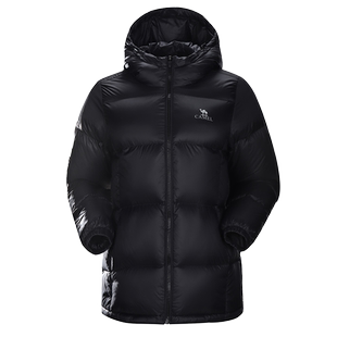 骆驼儿童小战甲冬季新款中大童连帽保暖男女童羽绒面包服外套