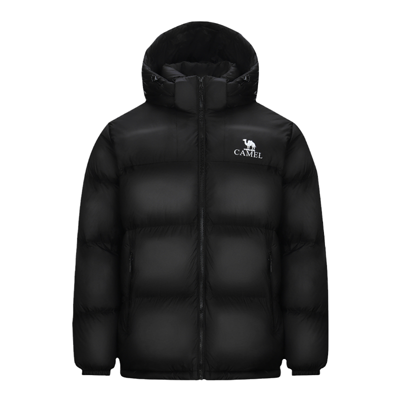 骆驼户外羽绒服女25年冬季新款加厚防寒登山棉服休闲百搭面包服男