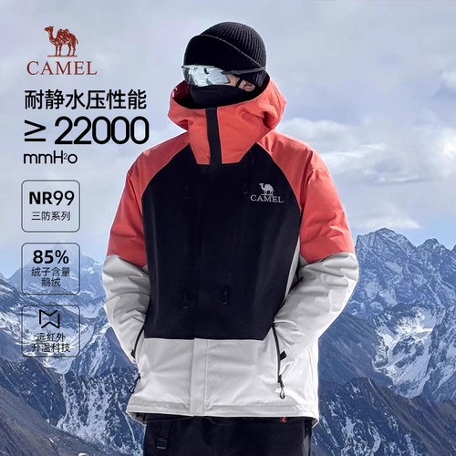 【雪翼】骆驼户外鹅绒内