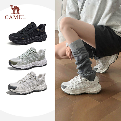 骆驼青岩2代登山鞋女鞋2026早春新款户外运动鞋情侣厚底休闲板鞋