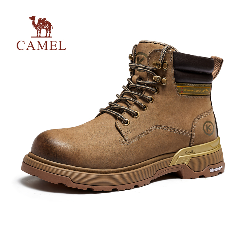 米其林防滑大底防泼水牛皮革