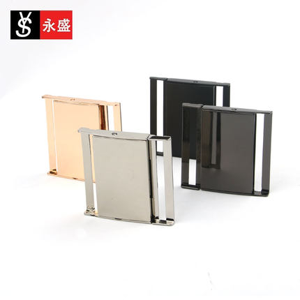 Y020金属腰带插扣背带对扣女服装束腰扣男裤腰头配件包包扣配饰