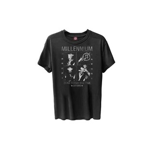 暗黑四宫格人像数码 印花仿羊绒微弹正肩显瘦圆领T恤 CST2000 DETW