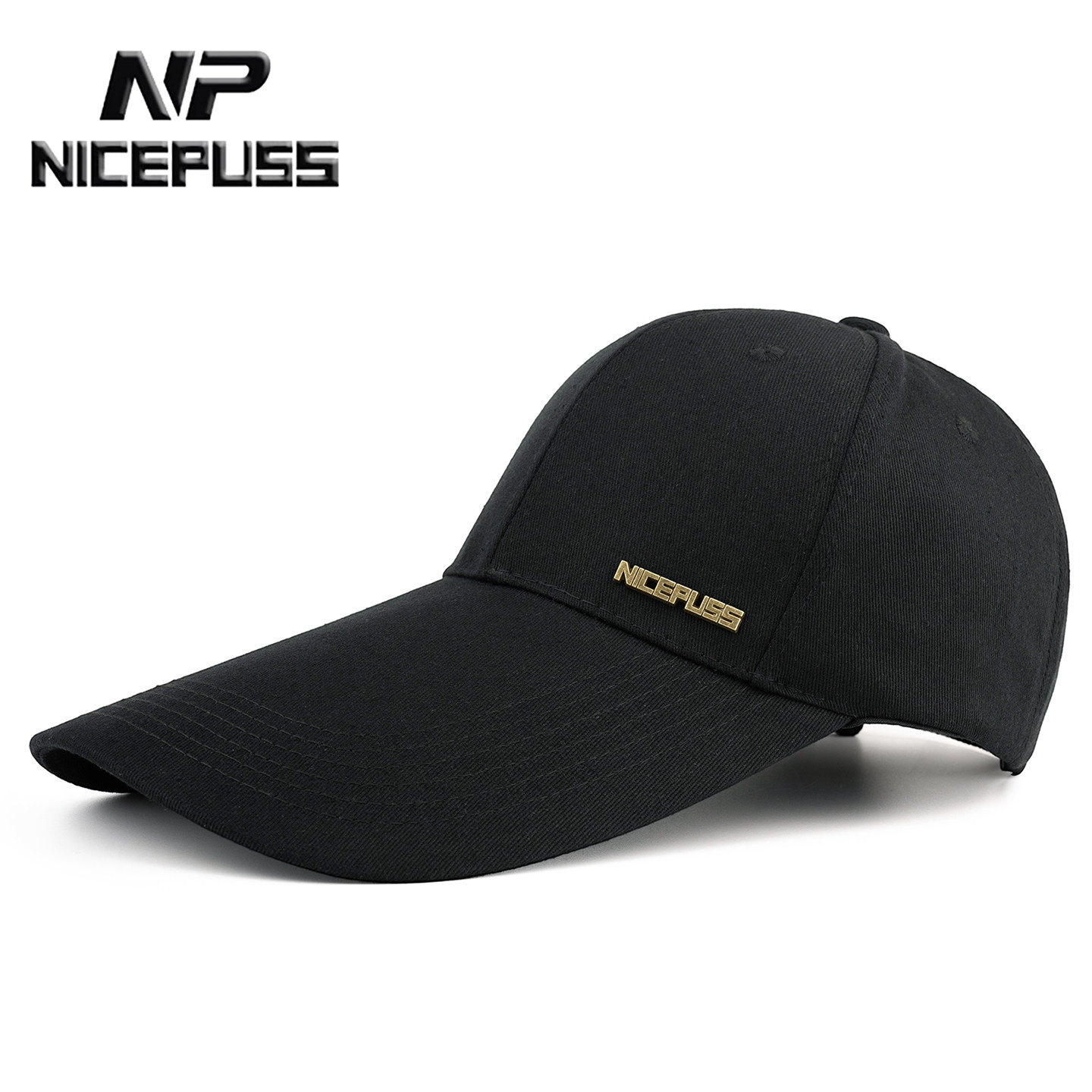 NP春夏户外遮阳长帽檐防晒棒球帽图片
