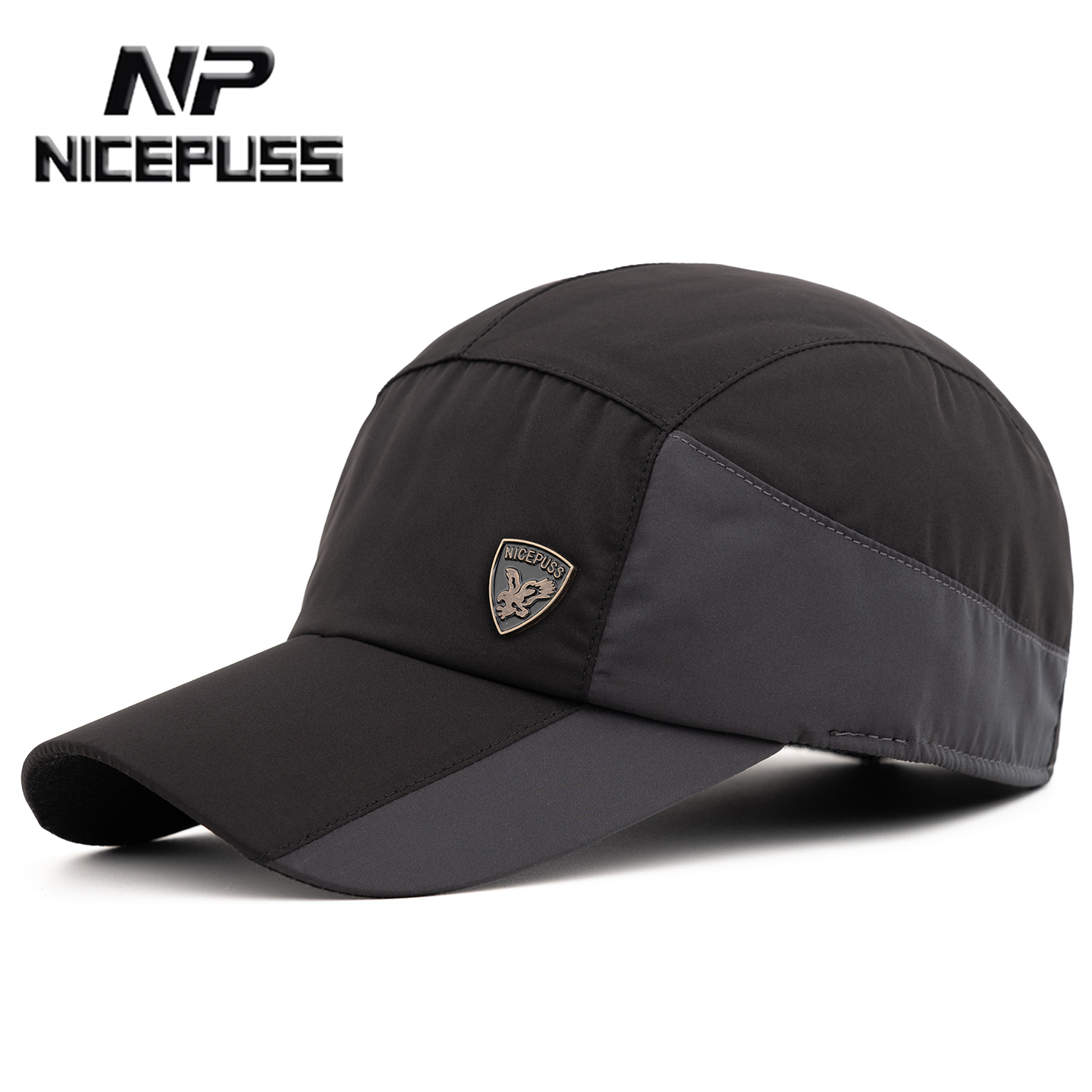 高端帽子2025新款防水保暖鸭舌帽