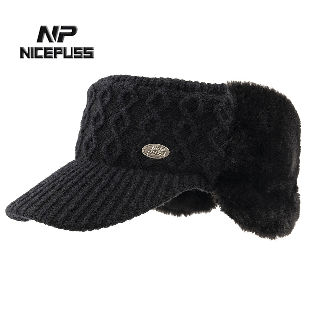 时尚保暖高马尾NicePuss帽子