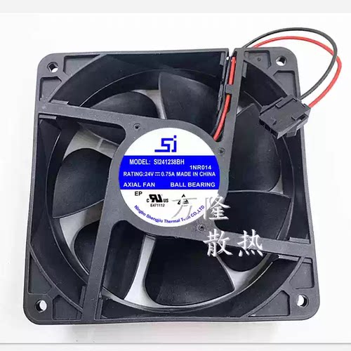 全新SI241238BH 12CM 24V 0.75A 工控机器人变频器散热风扇12038