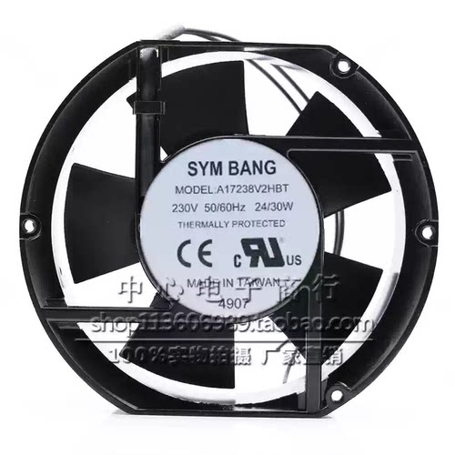 全新SYM BANG A17238V2/V1HBT-C 230V 50/60Hz 24/30W 17CM 风扇
