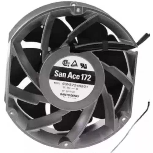 三洋SANYO 9GV5724H501/2/3 DC24V 4A 3线17251超暴力大风量风扇