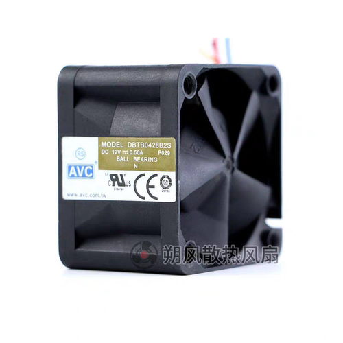 原装AVC DBTB0428B2Sp02900.5A 12V 4CM 4028 4线PWM温控散热风扇