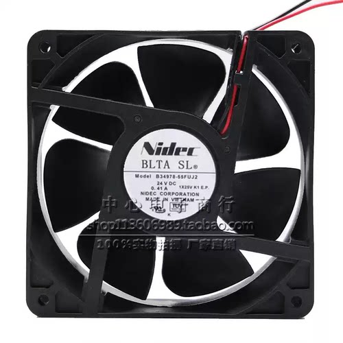 B34978-55FUJ2 24V 0.41A 原装正品日本NIDEC 变频器原装风机