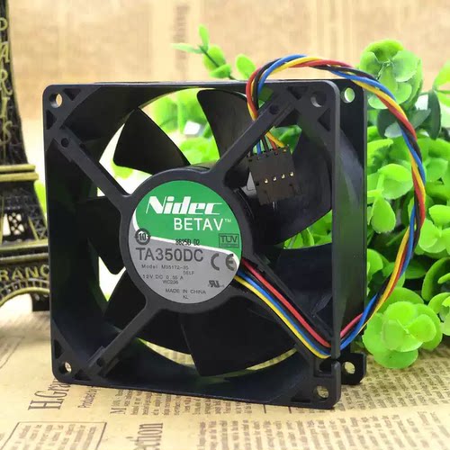 NIDEC 9032 12V 0.55A 台式机 4线温控风扇TA350DC M35172-35
