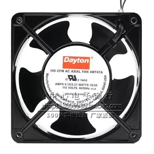 Dayton 4WT44/T33 4C548A 4WT42A/43A/44A/47A/46A 2RTK8机柜风扇