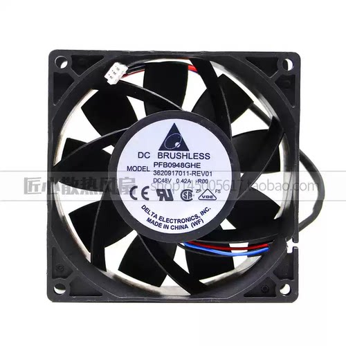 全新台达PFB0948GHE-R00 48V 3620917011-REV01 变频器风扇9038