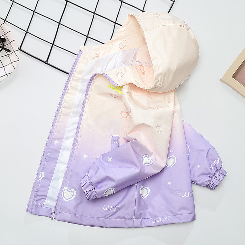 湖州织里童装女童外套春款2024新款洋气儿童春季渐变休闲女孩春天