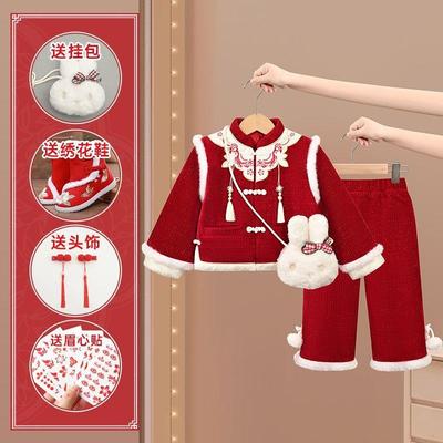 小童女童汉服套装冬装国