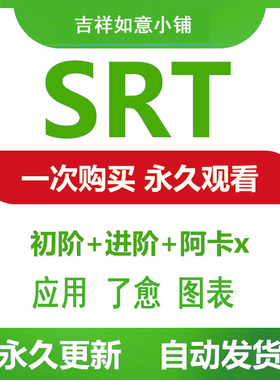 SRT初阶进阶阿卡课程视频合集了愈图表