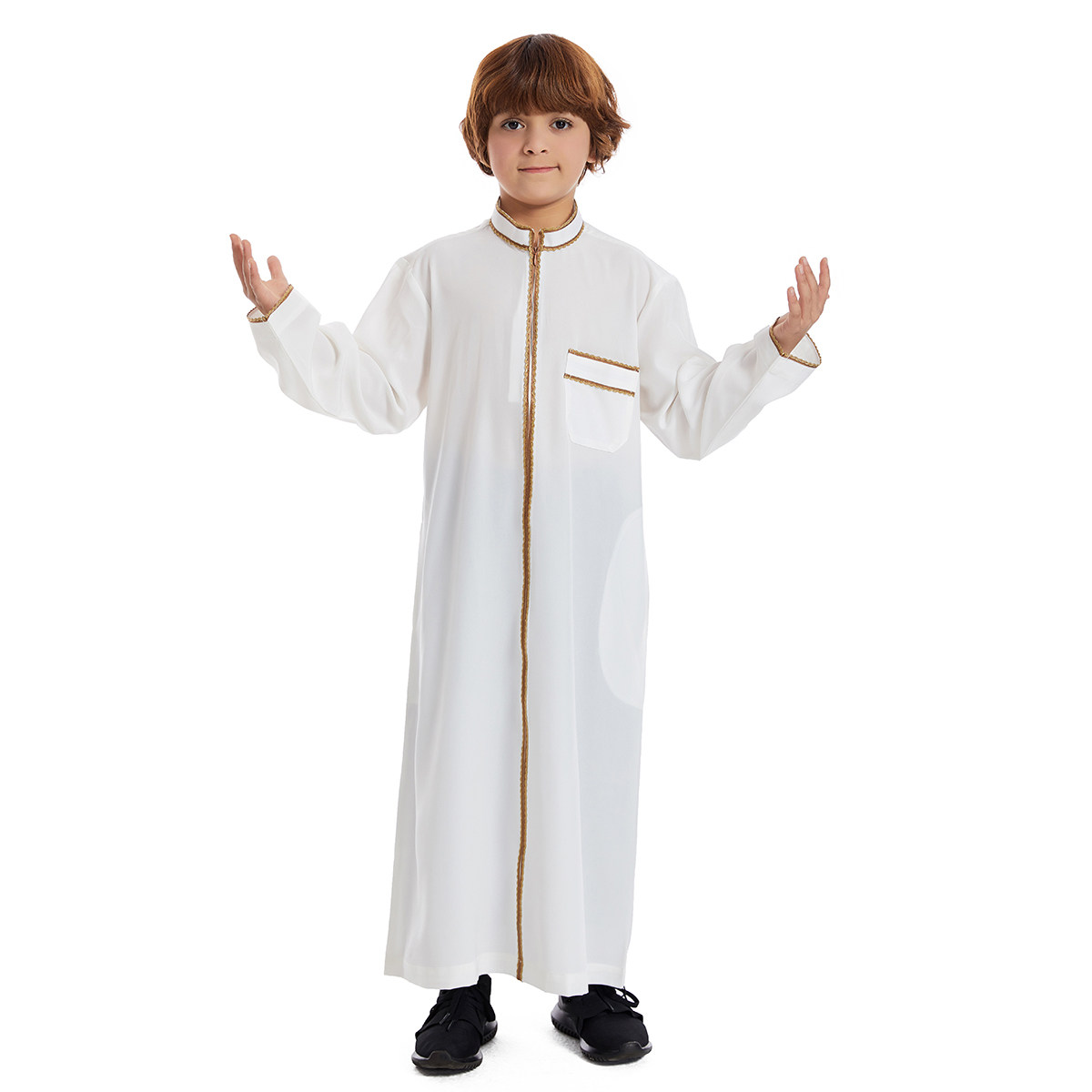 男童长袍儿童旅游王子演出服