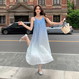 新款渐变连衣裙2467P105控158，女装连衣裙，2C201