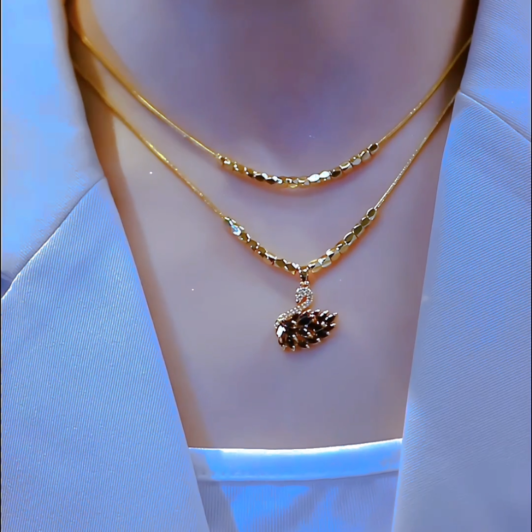 防过敏锁骨链钛钢锁骨链