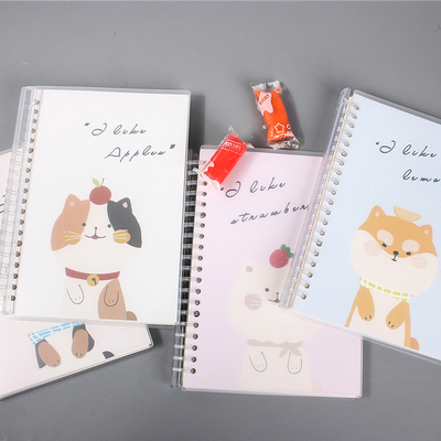 a5文谷可拆卸b5替芯活页夹手账本