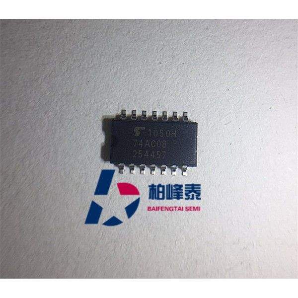TC74AC08F 丝印：74AC08 SOP-14中体 TOSHIBA正品 IC配套