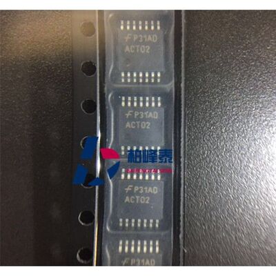 74ACT02MTCX 丝印：74ACT02 TSSOP-14 FSC正品 IC配单