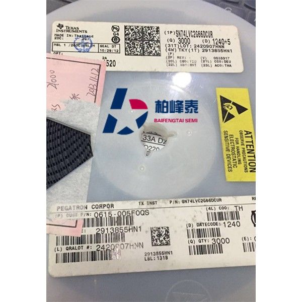 SN74LVC2G66DCUR 丝印：C66R VSSOP-8脚 TI全新正品