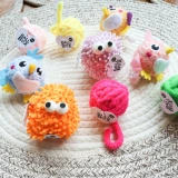 Плюшевая игрушка, мятная имитация птицы, кот