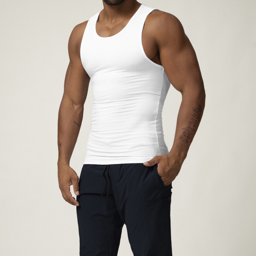 男士运动健身瑜伽健美背心居家通勤篮球网球1028