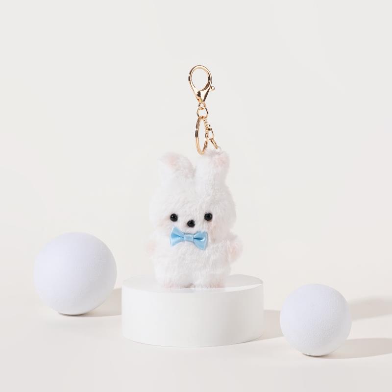 趣味包包挂件解压小玩具书包背包挂饰可爱卡通吱吱叫玩偶车钥匙扣