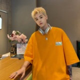 2024夏季车标短袖圆领男T恤B213-8048-P28控39，男装T恤，星座617A-4