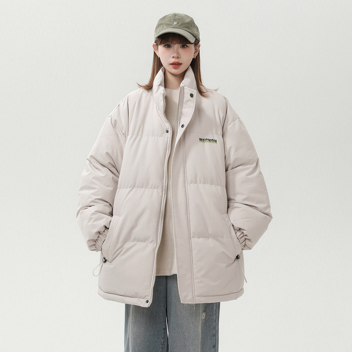 2024冬季保暖棉衣女简约百搭棉服B213-8089-P80控108,女装棉衣/棉服,星座617A-4