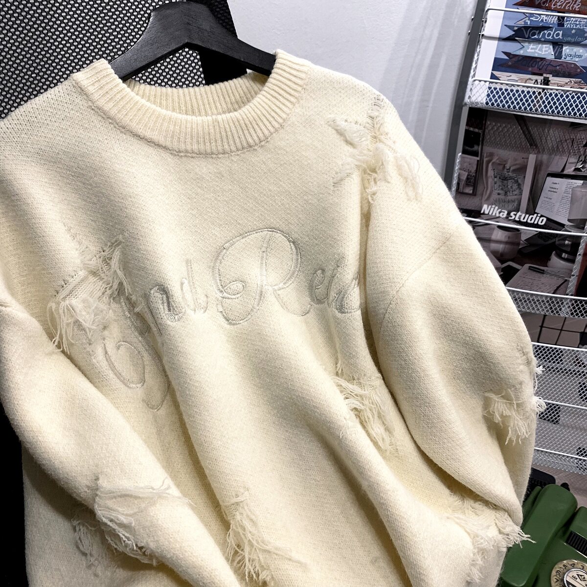 数据款2024冬季破坏感毛衣男刺绣重工艺B213-8099-P80控108,男装针织衫/毛衣,星座617A-4