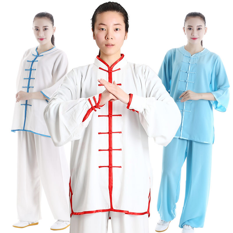 2025新款宏极太极服棉加丝太极服武术服练功服晨练服男女款8