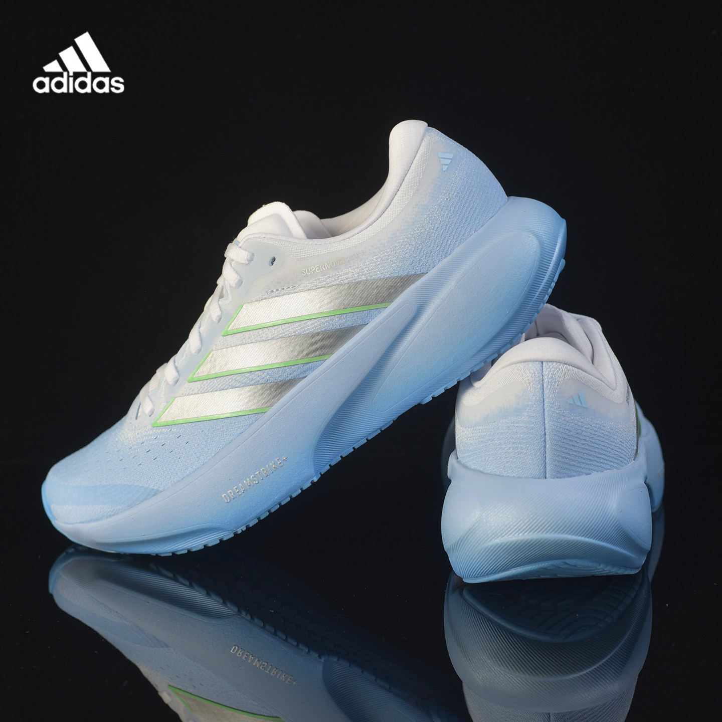 Adidas/阿迪达斯女跑步鞋SUPERNOVA RISE 3透气减震运动鞋JS3536