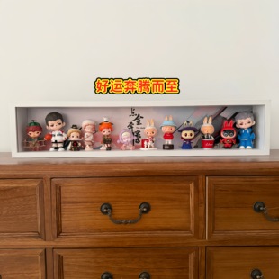 抽拉玻璃POP泡泡玛特点金奔腾系列手办盲盒展示框收纳盒背景图