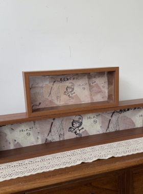 泡泡玛特小野回声系列盲盒展示盒