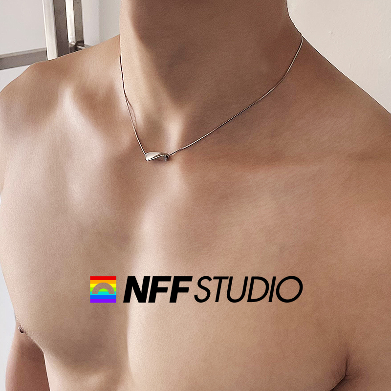 NFF扭曲吊坠精致简约高级感项链