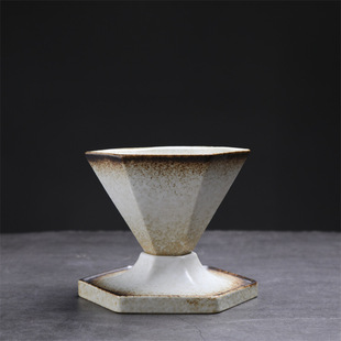 创意陶瓷杯北欧轻奢设计感马克杯复古陶瓷水杯下午茶钻石咖啡杯子