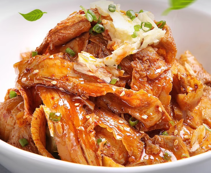 凉拌牛肚解冻即食凉拌菜开胃下酒菜酒店冷菜特色半成品方便食材